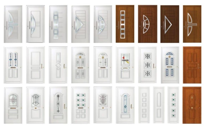 Modèle de porte d'entrée