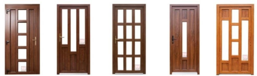 Modèle de porte d'entrée